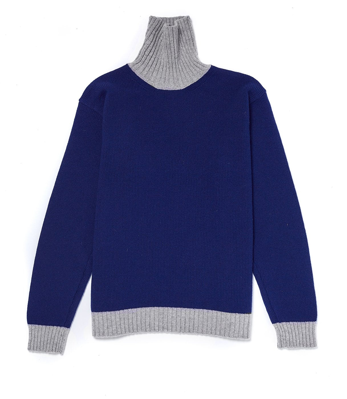 Navy/Grey Contrast Turtle