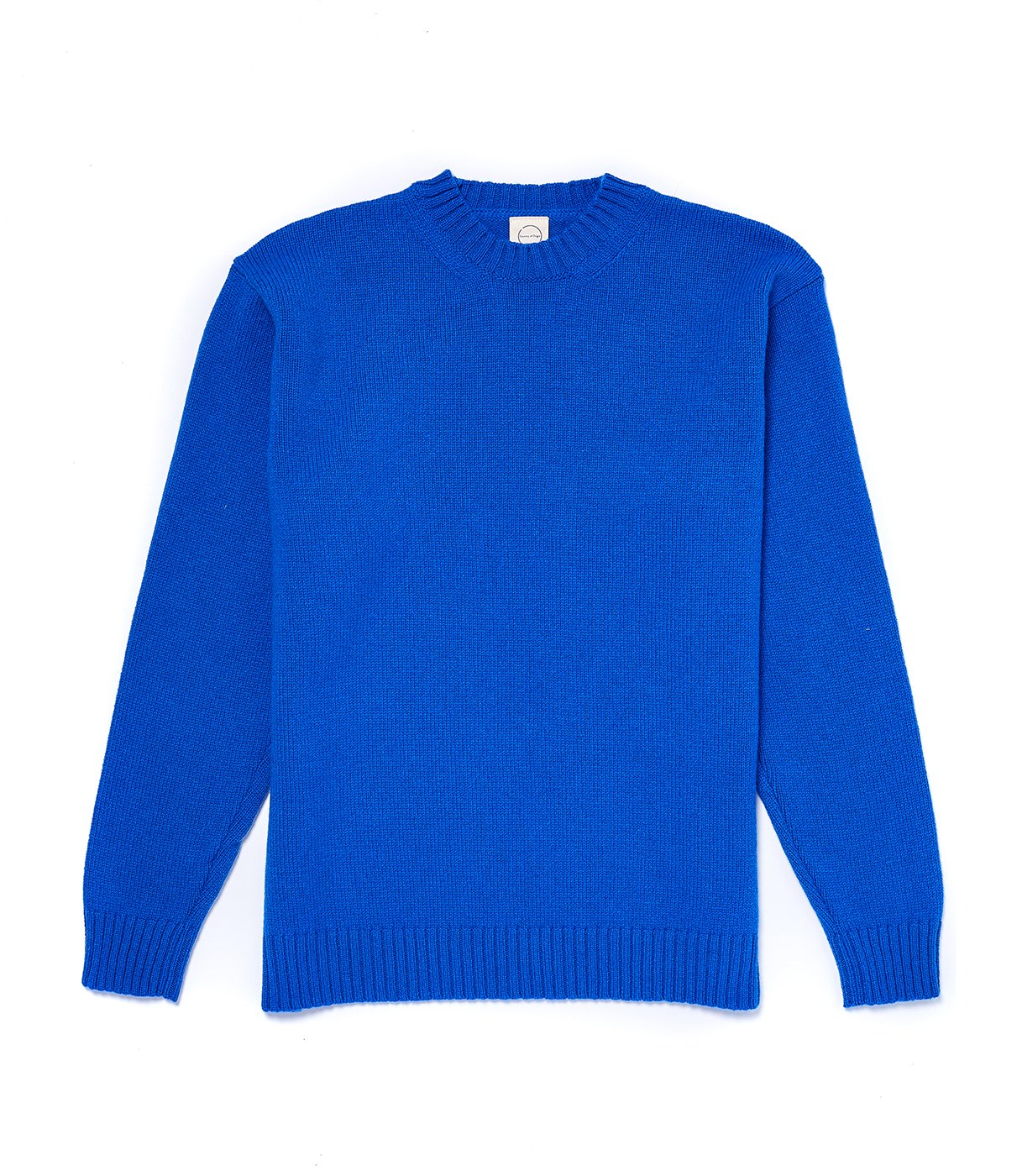 Blue Crew Neck
